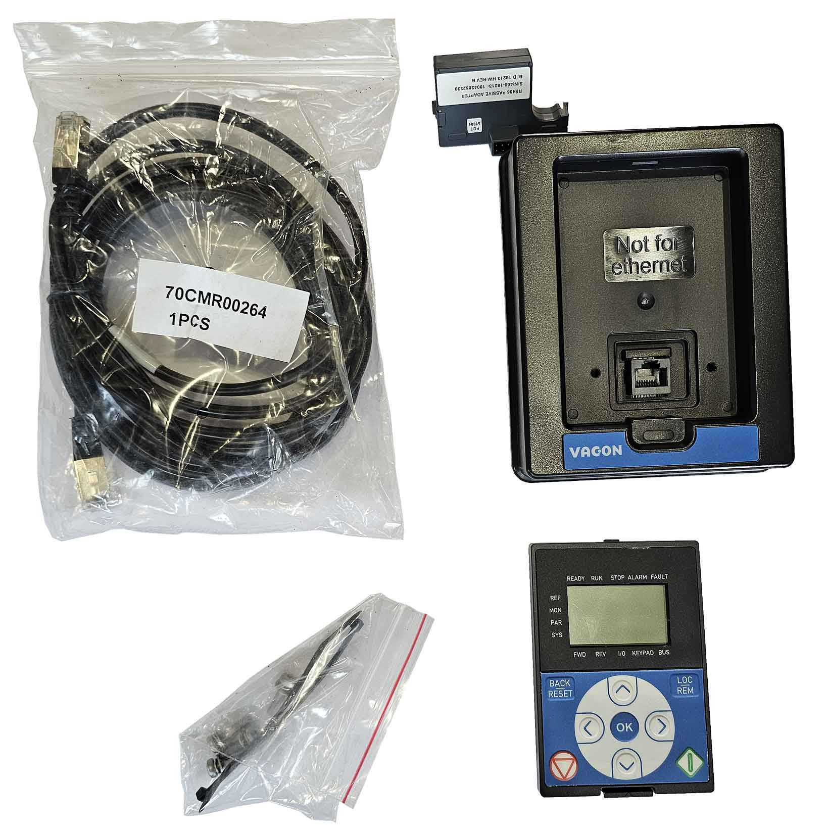 Danfoss HMI door mounting kit with 3M cable