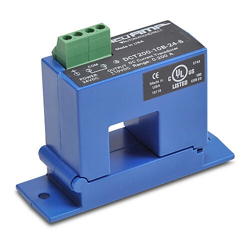 AcuAMP DC current transducer - DCT200-10B-24-S