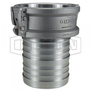 Dixon Valve EZL200-C-SS, 2" Ezlink SS Type C Coupler x Hose Shank
