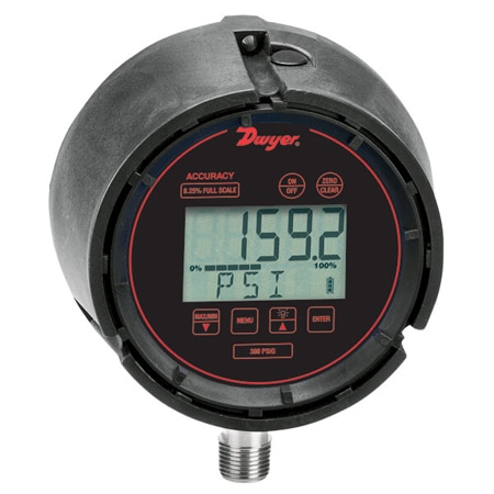 Digital indicating transmitter, range 30" Hg-0-30 psig.