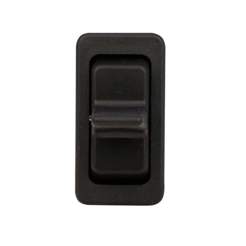 Eaton 8004K32N6V2 Full Size, Euro-Look Rocker Switches, Paddle style, Sealed, CP: 2.3-OFF-OFF, Non-illuminated, Snap-in, 1-P, 2-T, 10A at 250 Vac, 15A at 125 Vac, 15A at 28 Vdc, 0.250-inch spade term, Black frame, Clear lamp color, Black rocker, Matte