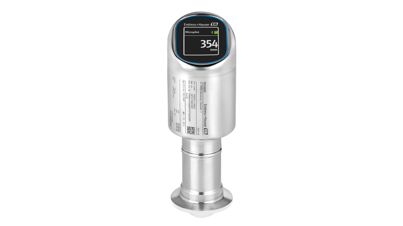 Micropilot FMR43 – radar sensor for hygienic processes