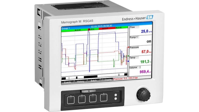 Memograph M RSG45 data manager
