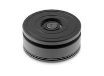 Enerpac CATS100 100 ton tilt saddle accessory for hydraulic cylinders, rated for 10,000 psi (700 bar) operation. Hardened steel ball-and-socket design
