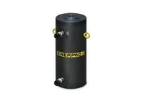 Enerpac HCR-1002 100 ton high-tonnage double-acting hydraulic cylinder rated for 10,000 psi (700 bar). Designed for heavy lifting and pushing applicat