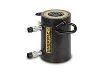 Enerpac RAR-1502 379293 double-acting aluminum hydraulic cylinder with 150 ton capacity and 2 in stroke. Lightweight aluminum construction for portabi