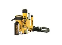 Enerpac RAR-1504 double-acting aluminum hydraulic cylinder, 150 ton capacity, 4 in stroke, 10,000 psi (700 bar) operating pressure. Lightweight alumin
