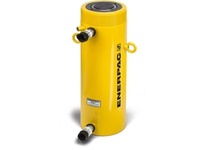 Enerpac RR-308 double-acting hydraulic cylinder, 30 ton capacity, 8 in stroke, 10,000 psi operating pressure. Rugged steel construction with Enerpac Y