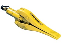 Enerpac WR-15 hydraulic spreader cylinder delivers 4 tons of spreading force at 10,000 psi. Compact steel construction with Enerpac Yellow finish for