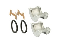 Falk 0775811 10055272 1060T10 Steelflex grid coupling cover. T10 horizontally-split steel cover for 1060T Steelflex grid coupling, retaining the grid
