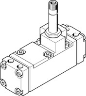 Air solenoid valve CM-5/2-1/2-FH