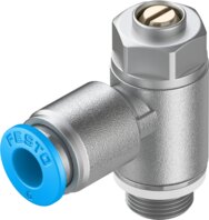 Festo One-way flow control valve GRLA-1/8-QS-6-D