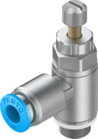 Festo One-way flow control valve GRLA-1/8-QS-6-RS-D
