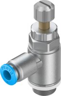 Festo One-way flow control valve GRLA-3/8-QS-10-RS-D