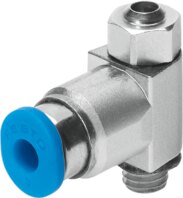Festo One-way flow control valve GRLA-M5-QS-3-LF-C