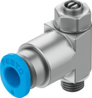 Festo One-way flow control valve GRLA-M5-QS-4-LF-C