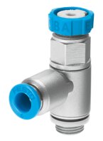 Festo One-way flow control valve GRLSA-1/8-QS-6