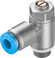 Festo One-way flow control valve GRLZ-1/8-QS-6-D