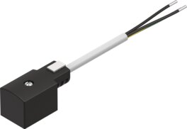 Festo Plug socket with cable KMF-1-24DC-5-LED