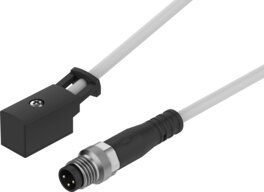 Festo Connecting cable KMYZ-2-24-M8-2,5-LED