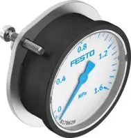 Festo Flanged pressure gauge PAGN-P-50-1.6M-G14-CPA