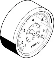 Festo Vacuum gauge VAM-63-V1/9-R1/4-EN