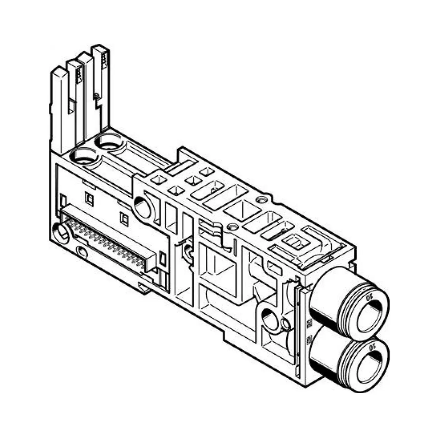Sub-Base VMPAL-AP-20-QS3/8"-2 - Festo 561004