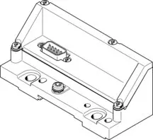 Festo End plate VMPAL-EPL-SD9-IP40