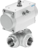 Ball valve actuator unit VZBM-A-11/2"-RP-25-F-3L-B2-PB120