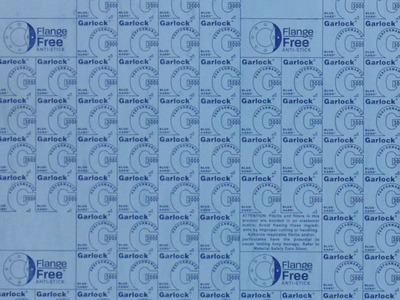 BLUE-GARD® Style 3000 Compressed Fiber Gasket Sheet Material