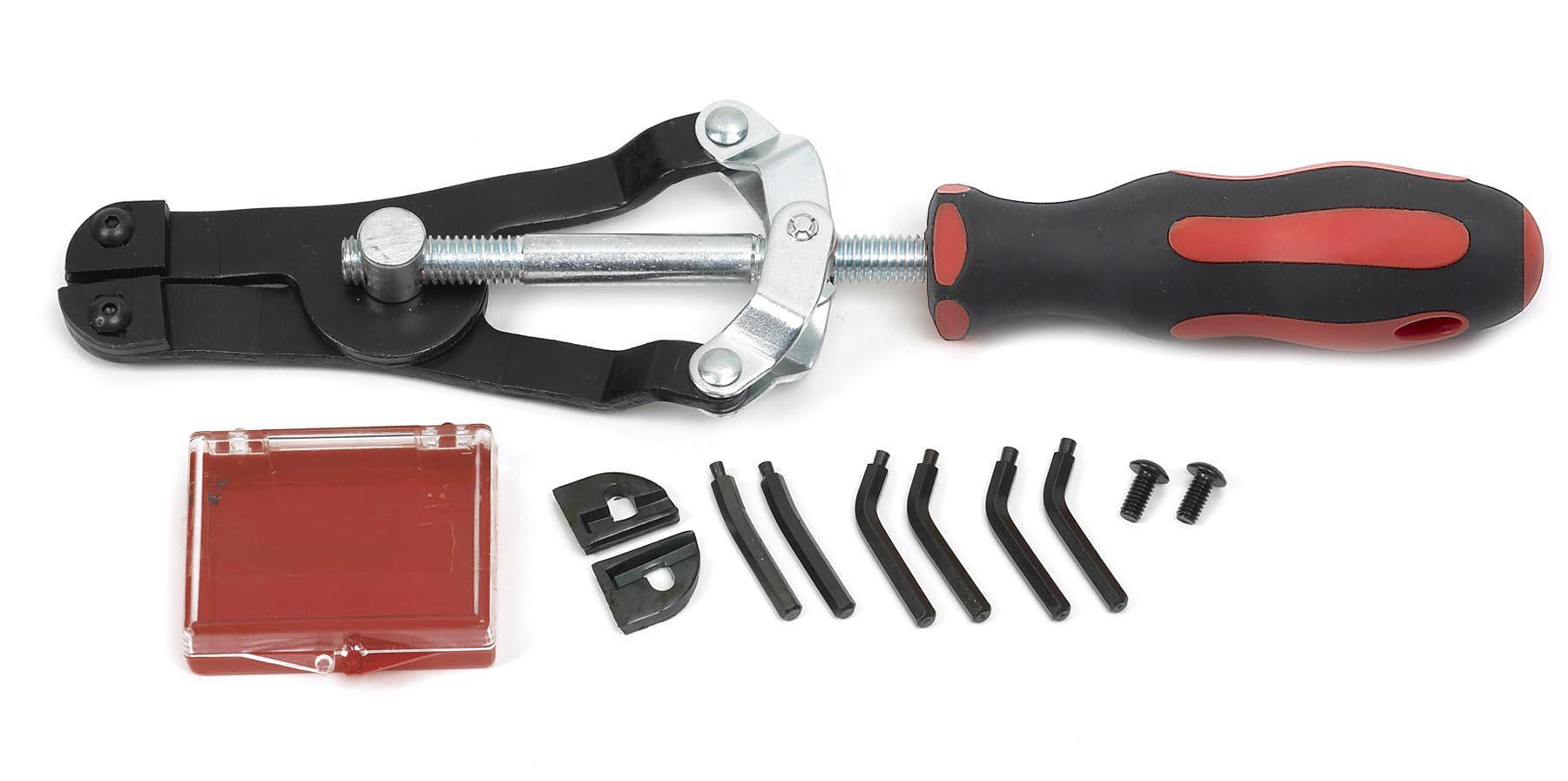9-1/2" Heavy-Duty Interchangeable Tip Convertible Snap Ring Pliers