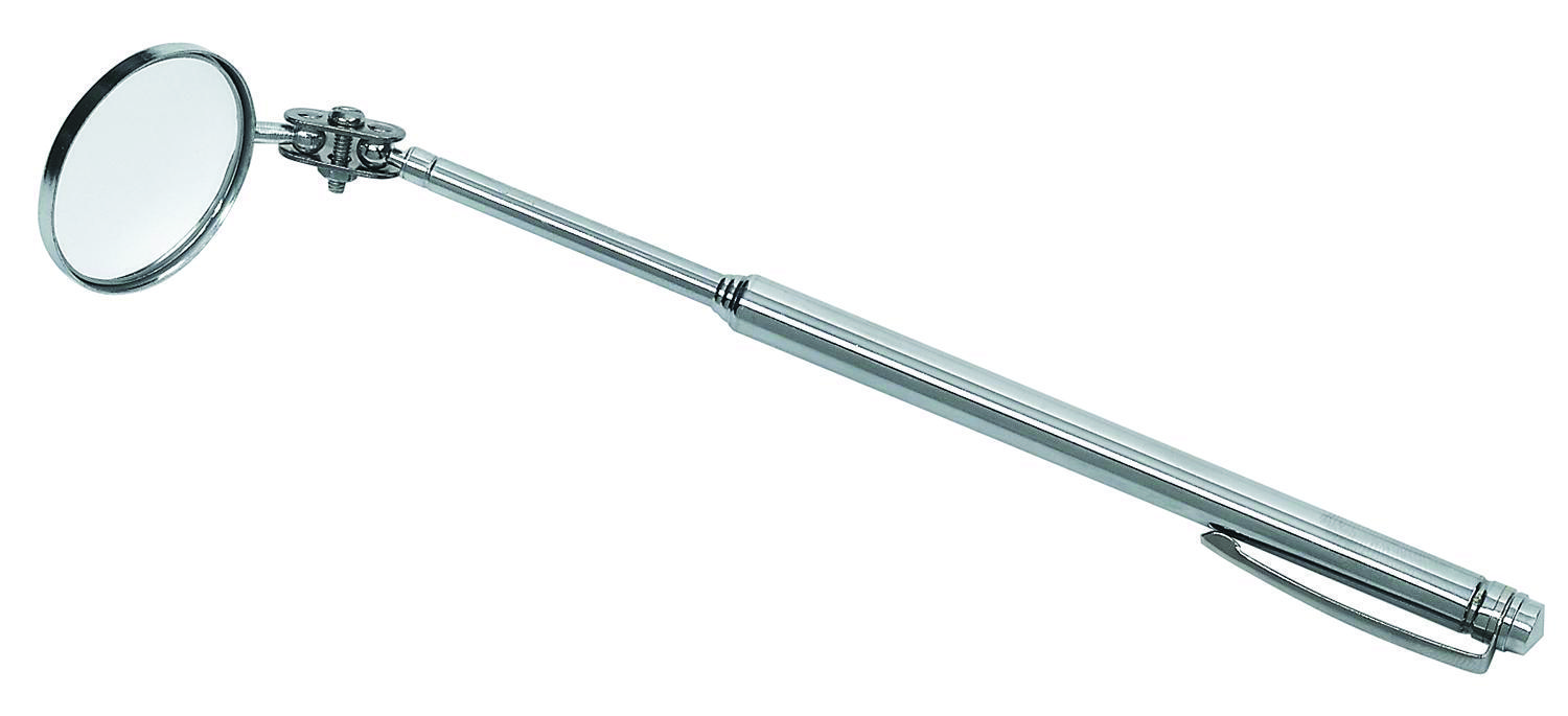 1-1/4" Round Telescopic Magnifying Mirror with Pocket Clip