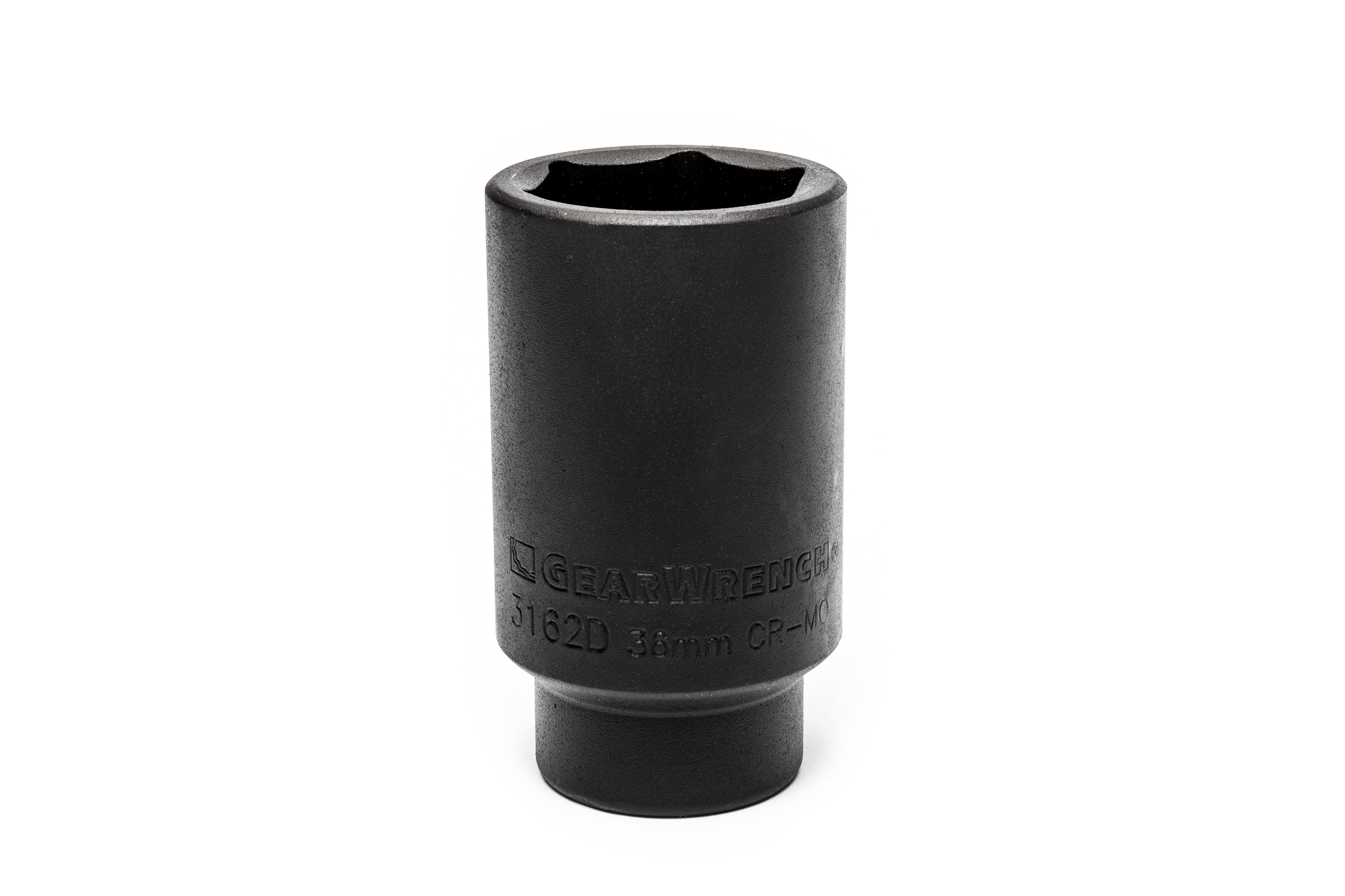 1/2" Drive 6 Point Deep Axle Nut Socket GM 36mm