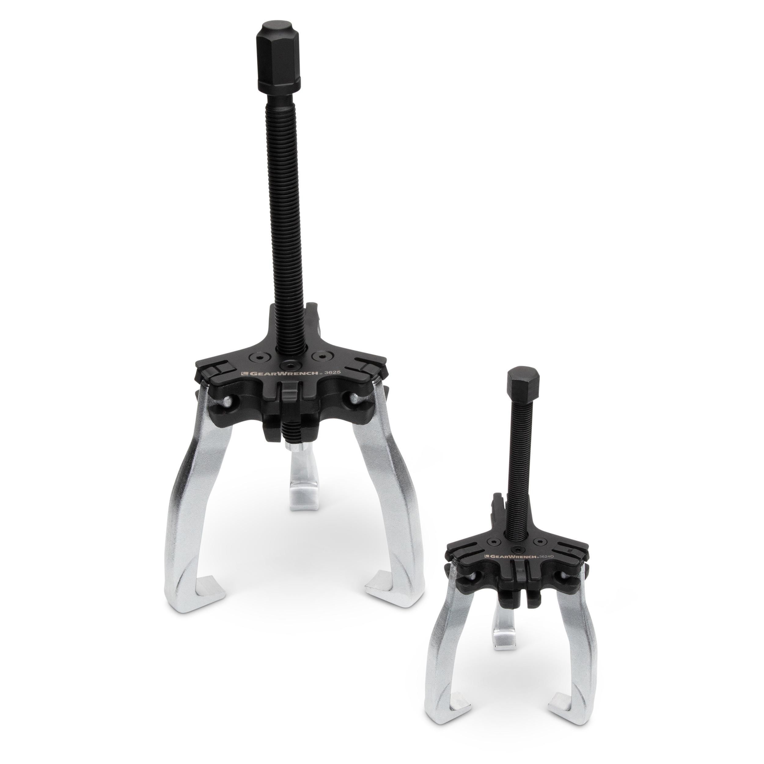 2 & 5 Ton 2 or 3 Jaw Internal/External Ratcheting Puller Set