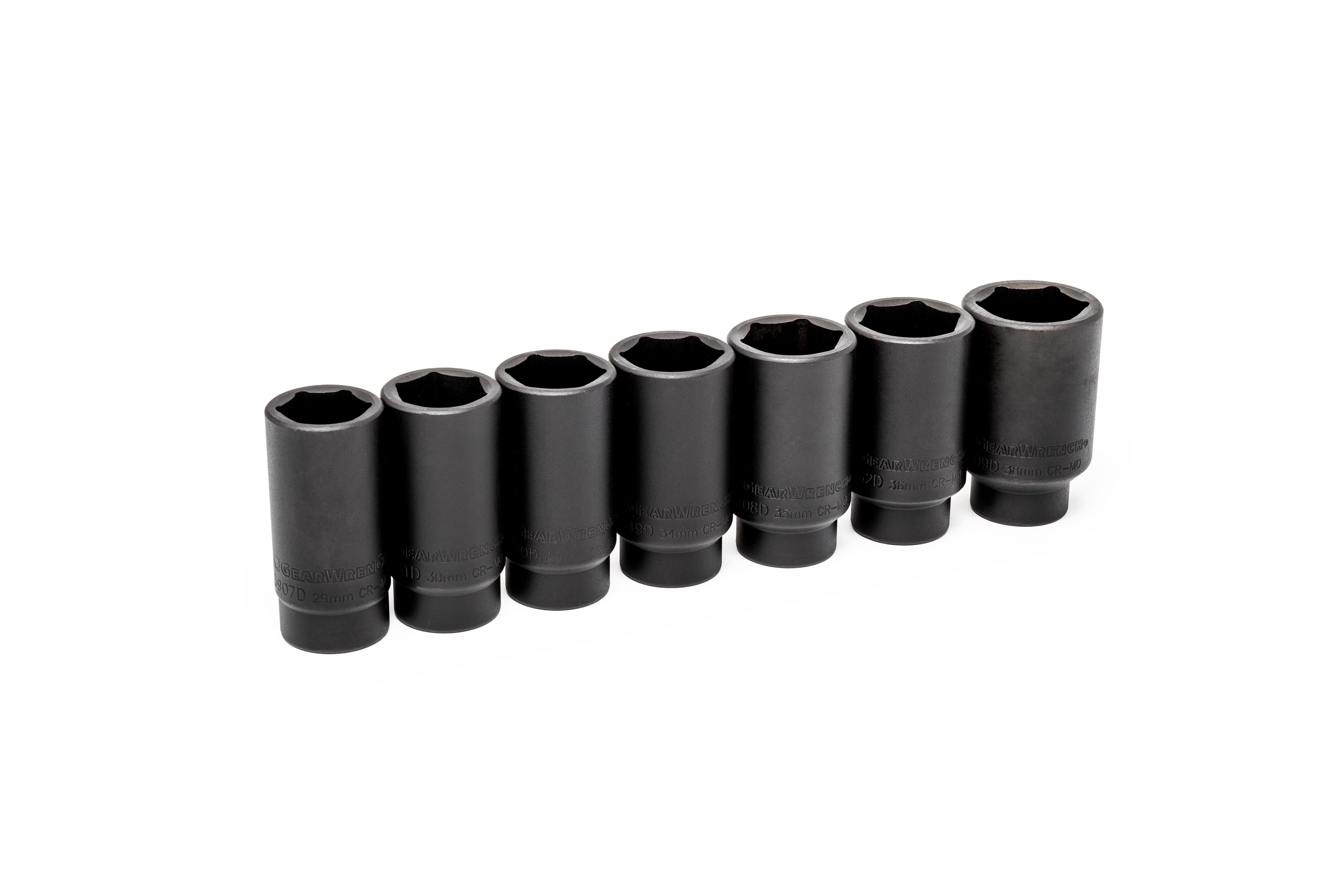 7 Piece Axle Nut Set