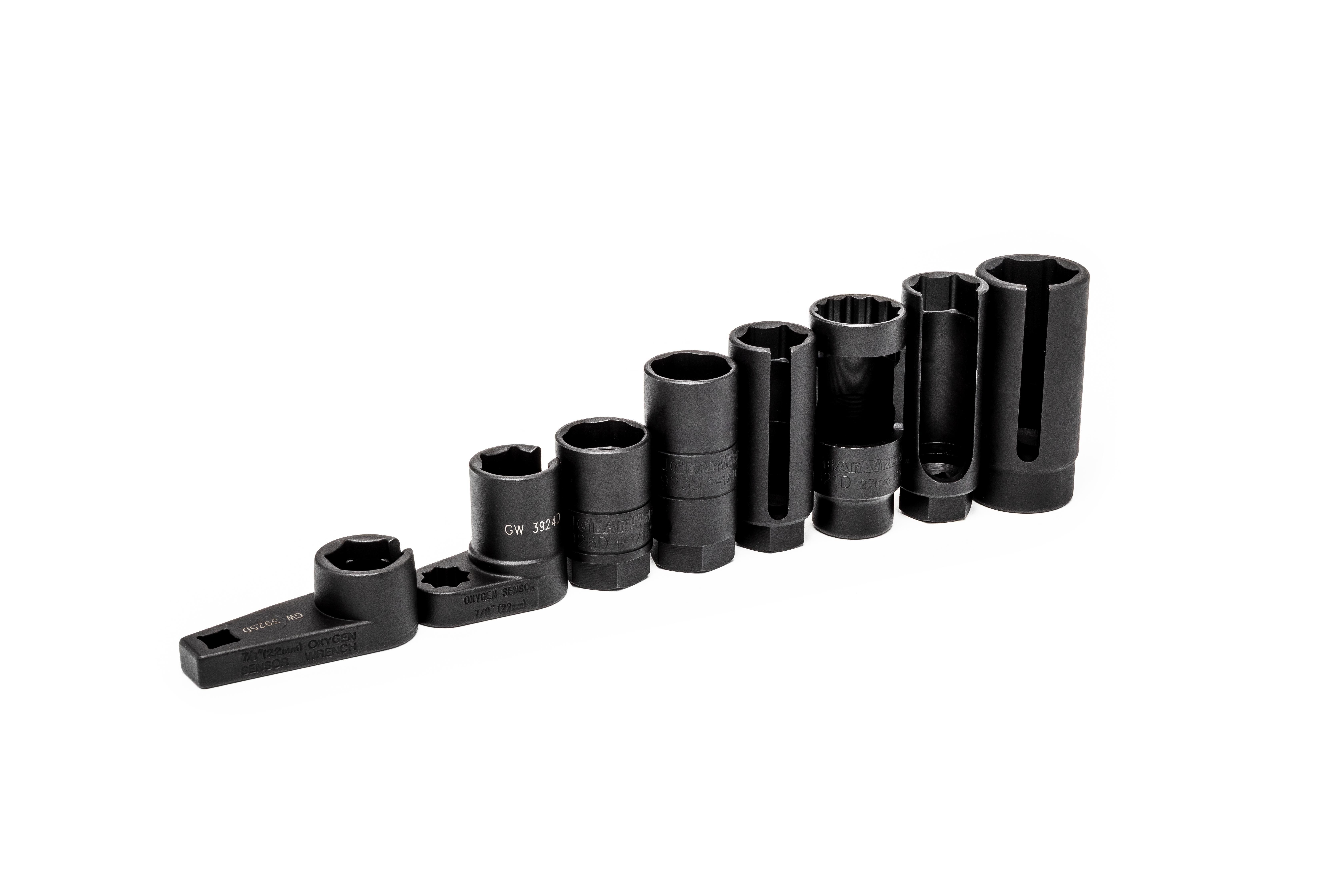 8 Pc. 3/8" & 1/2" Sensor and Sending Socket Set