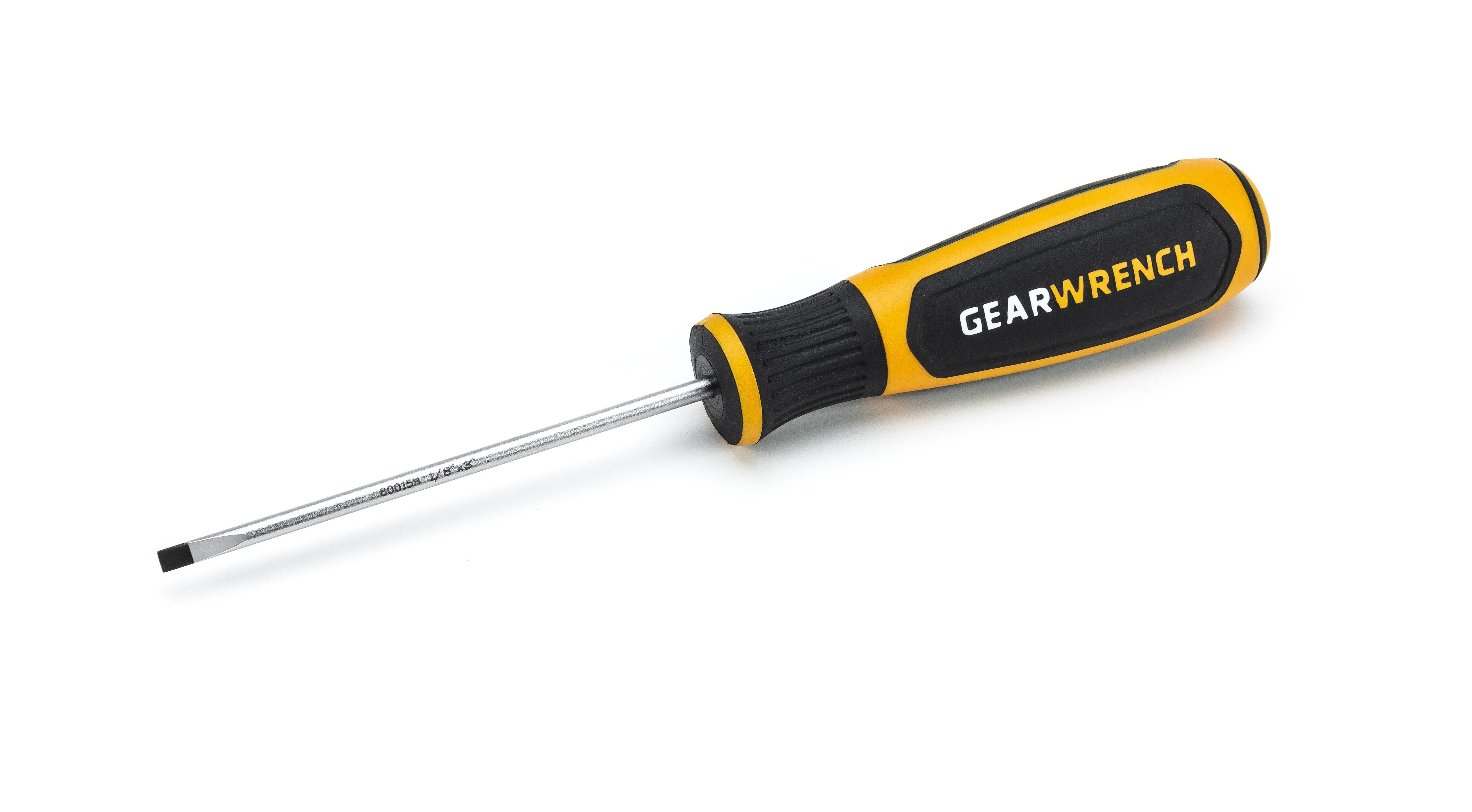1/8" x 3" Cabinet Dual Material Screwdriver