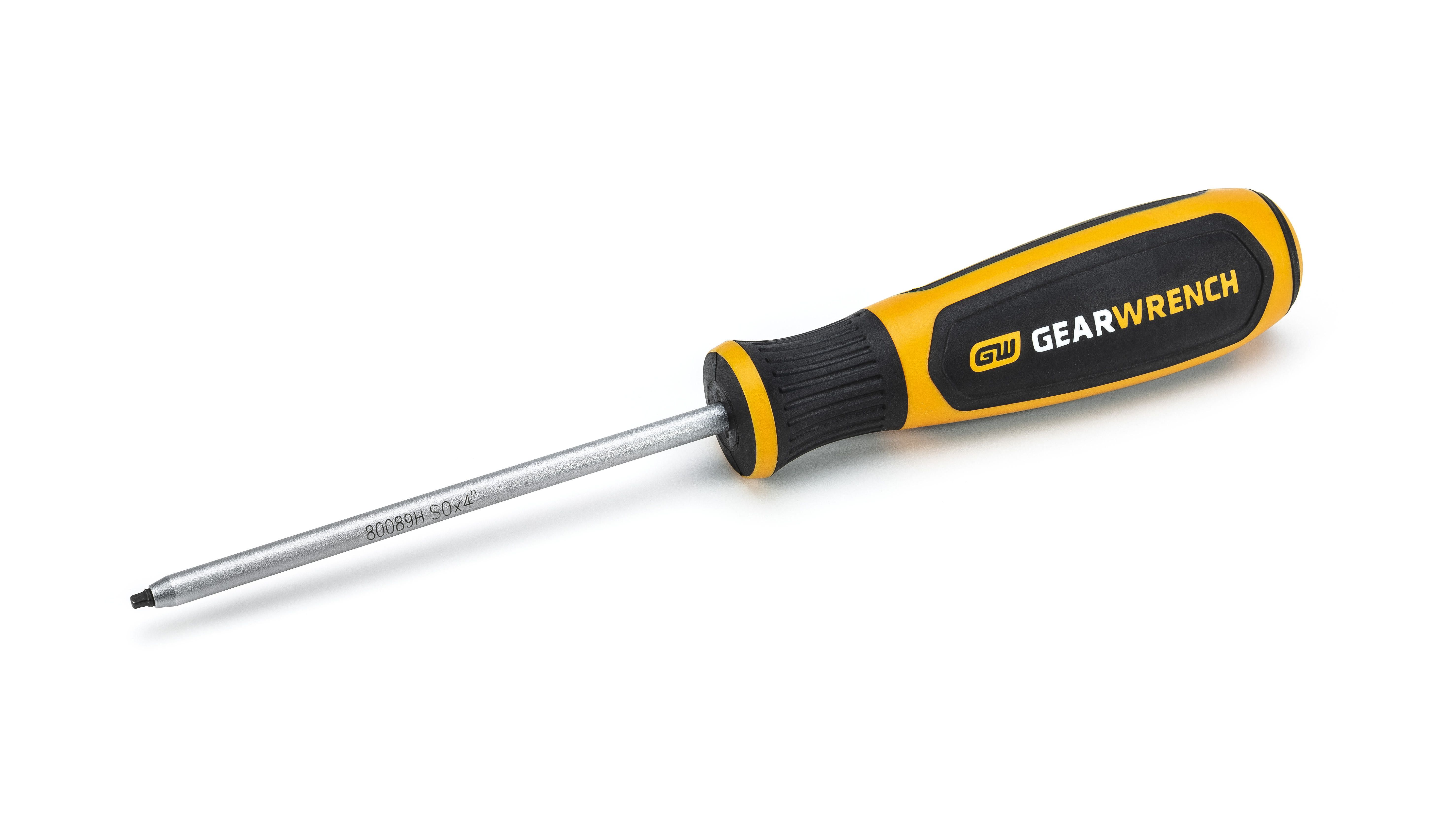 GEARWRENCH #0 x 4" Square Dual Material Screwdriver