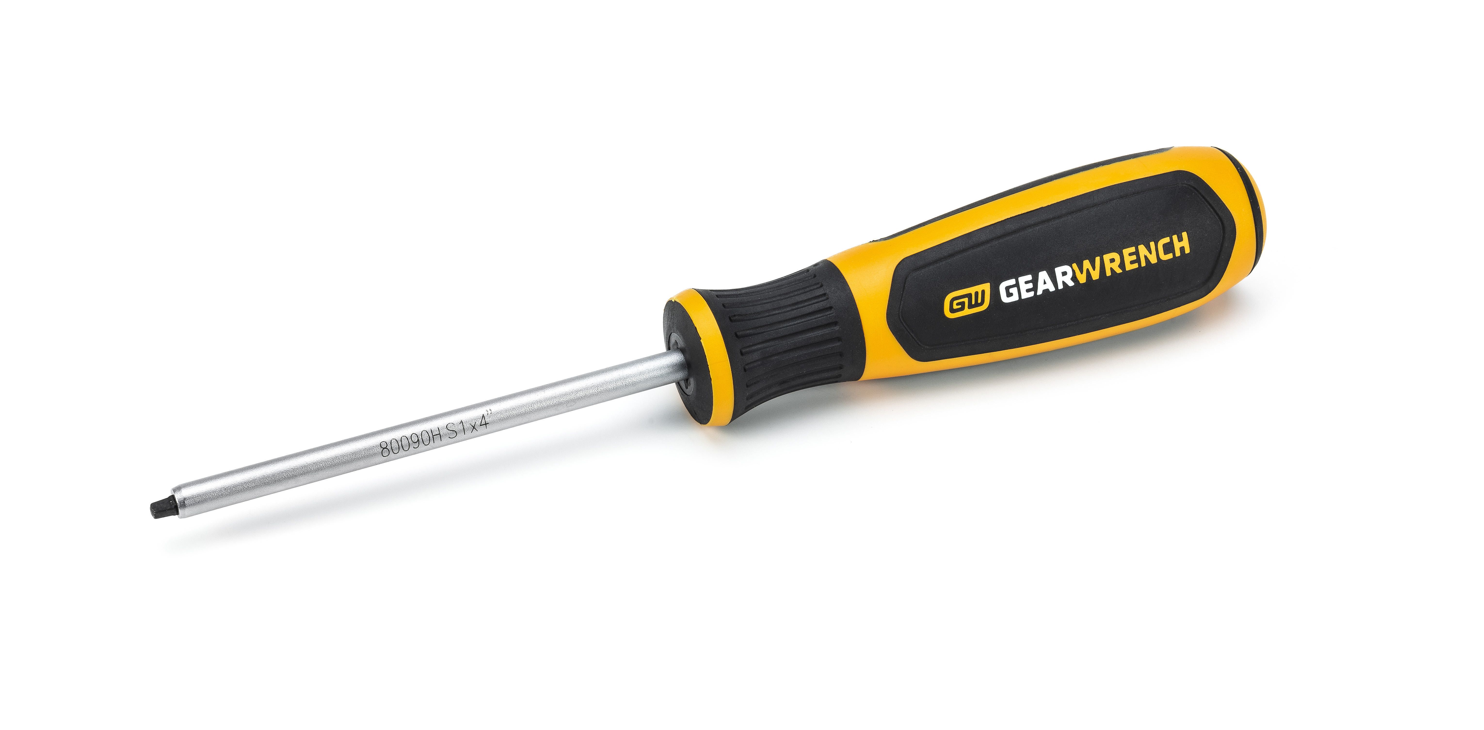 GEARWRENCH #1 x 4" Square Dual Material Screwdriver