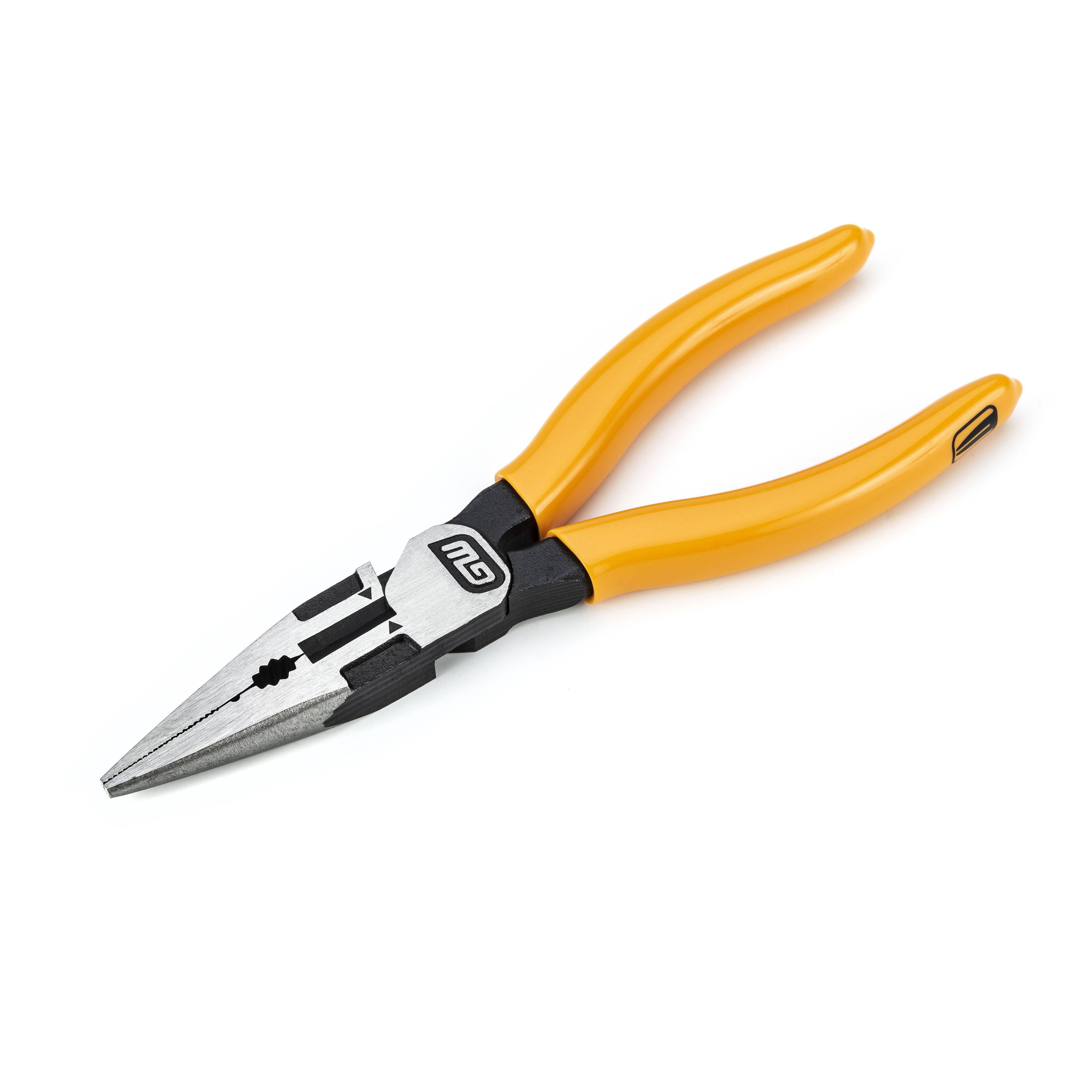 GEARWRENCH 6" PITBULL Long Nose Plier Dipped Handle