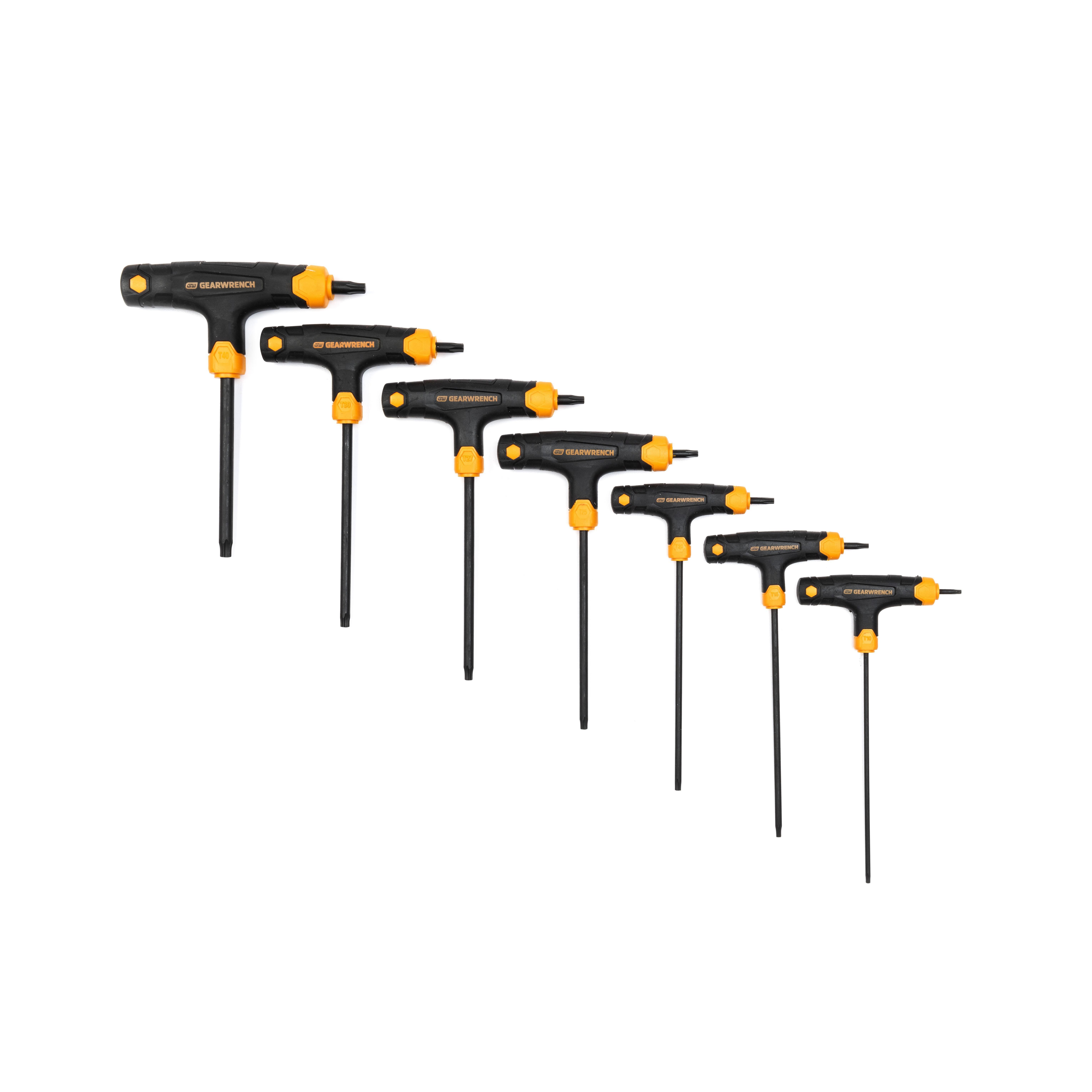 GEARWRENCH 7 Piece T-Handle Torx® Key Set