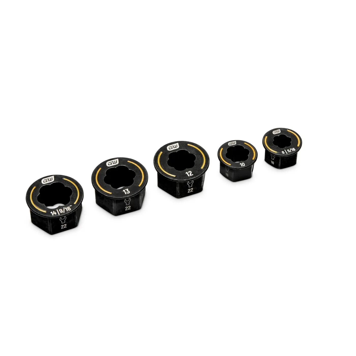 GEARWRENCH 5 Piece Bolt Biter™ Metric Wrench Insert Set