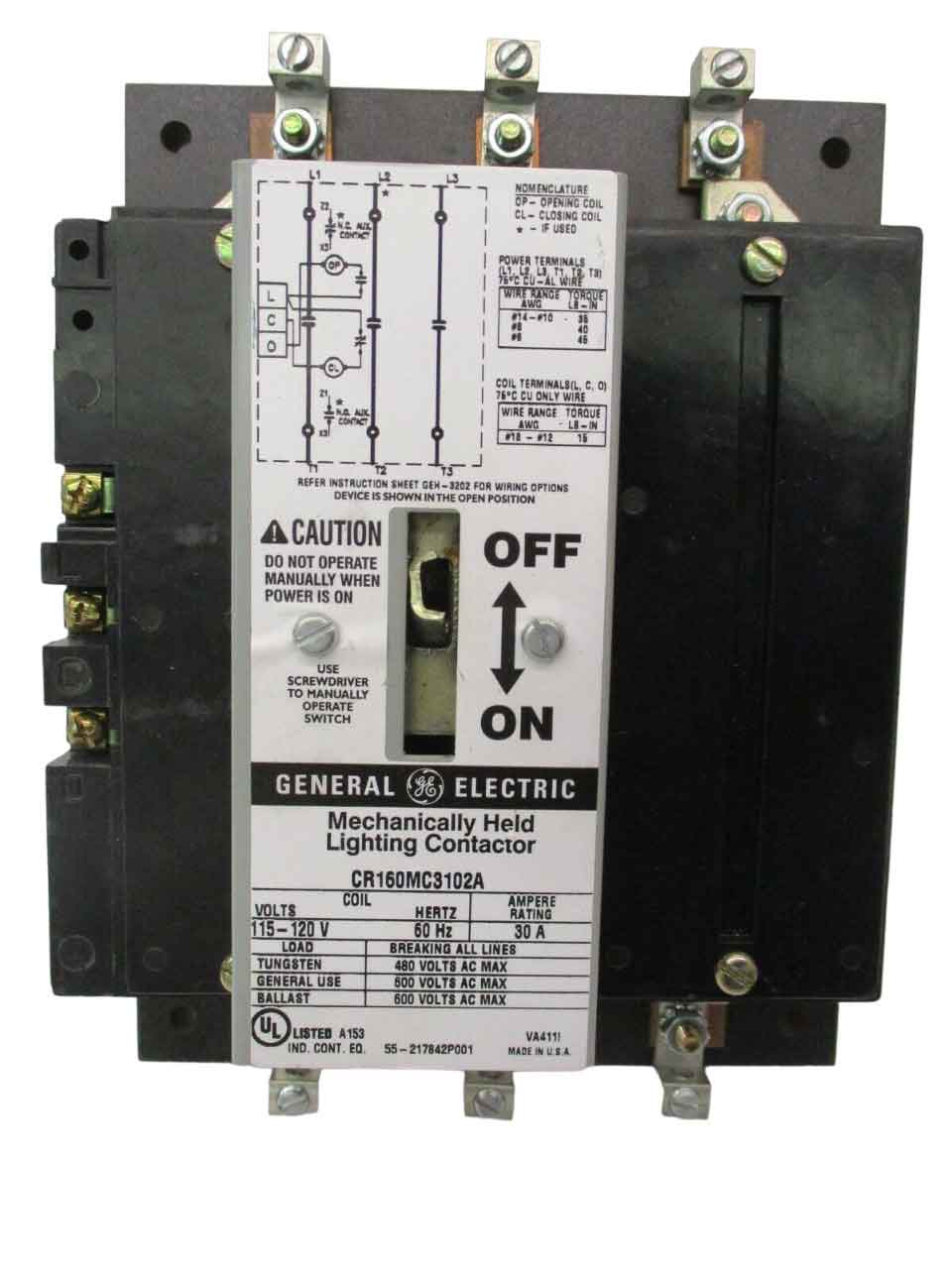 CR160MC3102A - General Electrics - Contactor