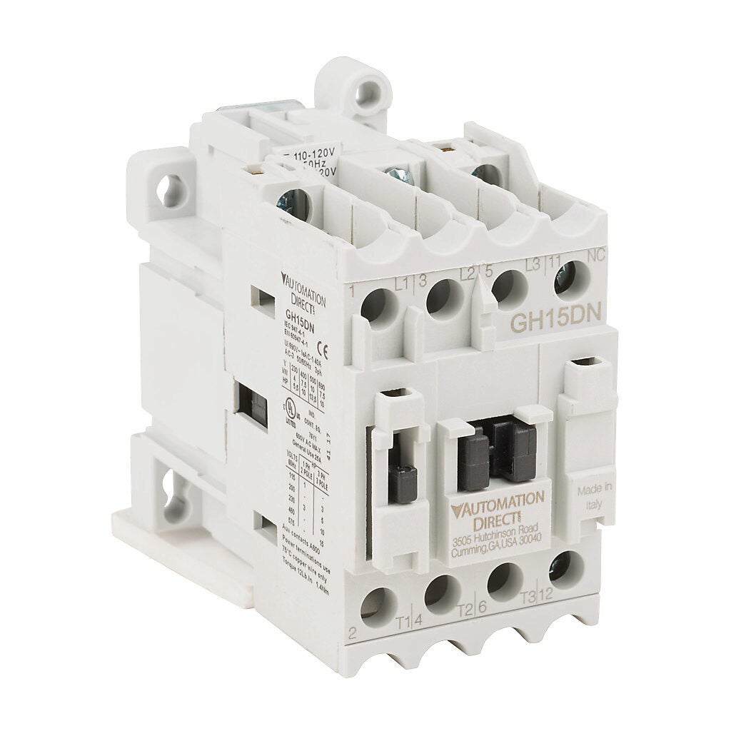 AutomationDirect GH15 series IEC contactor - GH15DN-3-01A