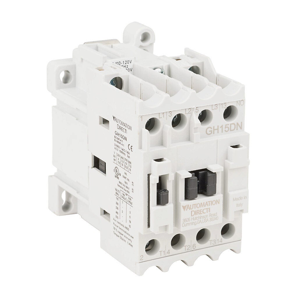 AutomationDirect GH15 series IEC contactor - GH15DN-3-10A