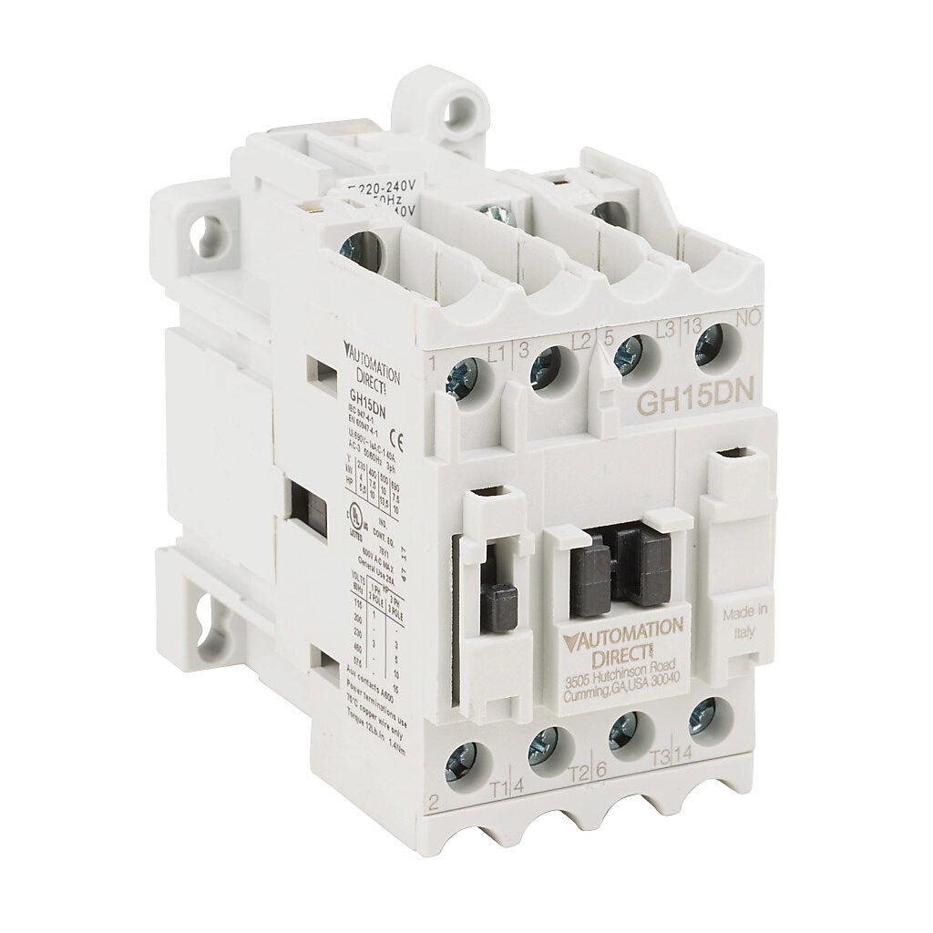 AutomationDirect GH15 series IEC contactor - GH15DN-3-10B