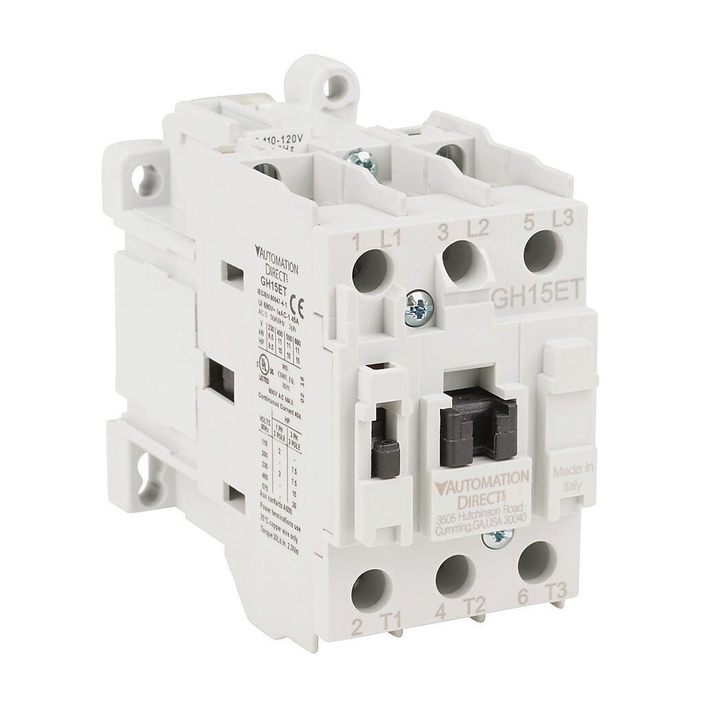 AutomationDirect GH15 series IEC contactor - GH15ET-3-00A