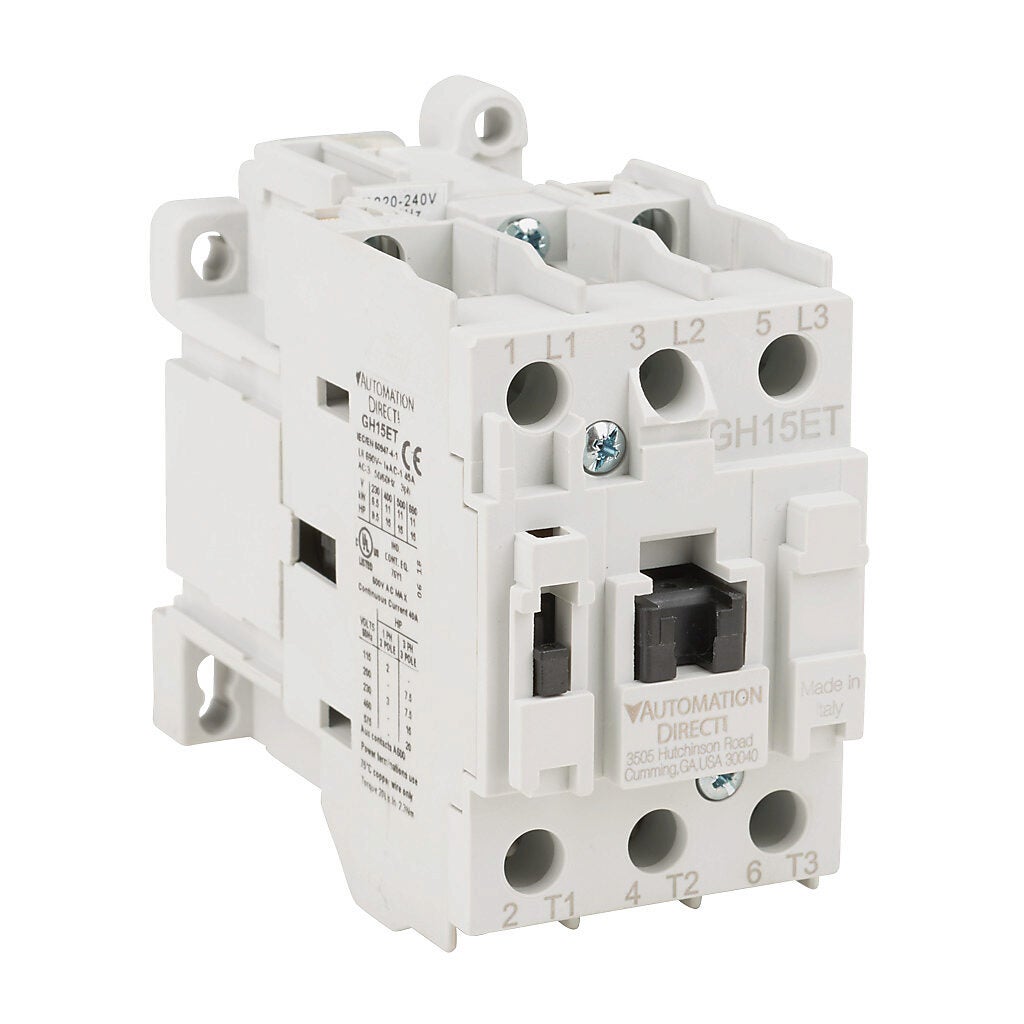 AutomationDirect GH15 series IEC contactor - GH15ET-3-00B