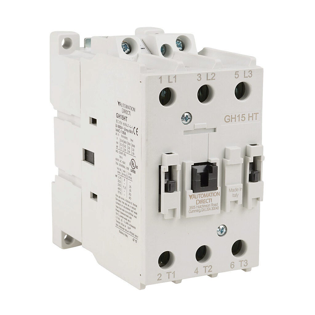 AutomationDirect GH15 series IEC contactor - GH15HT-3-00A