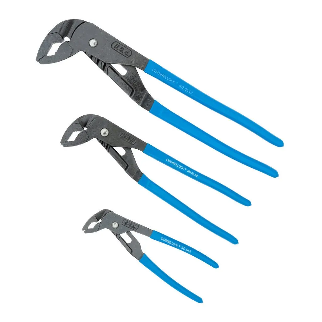 CHANNELLOCK GRIPLOCK pliers set - GLS-3